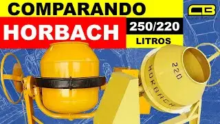 Comparação Horbach 250 e 220 litros