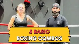 BOXING TRAINING - 5 BASIC BOXING COMBOS