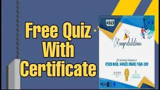 Free Quiz Certificate | Free Certificate || Free National Certificate || PC Beniwal