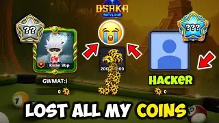 8 Ball Pool - I LOST all my COINS 😪 -  ZERO COINS Balance 😓 - HACKERS STEAL all my COINS 😭 - GWMAT 