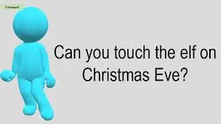Can You Touch The Elf On Christmas Eve?