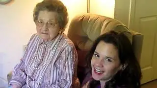 Nina Warren 99 and 11 months - talks with granddaughter, Lori