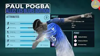 Best Paul POGBA Center Midfield Build (CM) for FIFA 22 Career Mode