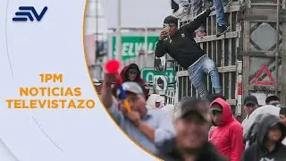 Procesan por terrorismo a 13 detenidos en Otavalo durante el paro nacional | Televistazo | Ecuavisa