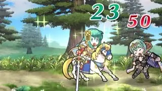 Fire Emblem Heroes (Feh) Abyssal Legendary Female Byleth vs Eirika Team