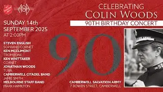 Celebrating Colin Woods - 90th Birthday Concert