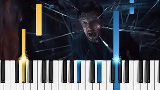 Marvel's Avengers: Infinity War - Official Trailer 2 - Piano Tutorial