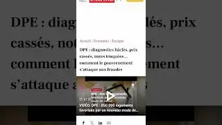 #info#news #politique #fraude #dpe