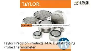 Taylor Precision Products 1476 Digital Folding Probe Thermometer
