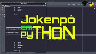 Criando Jokenpô em python | #python #jokenpo #programação