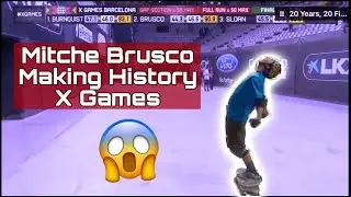 Mitche Brusco Making History X Games #shorts