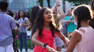 Latin Street Music & Dancing Salsa at Chicago Summer Dance 2019