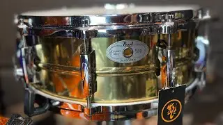 PEARL Sensitone Custom Alloy Bras Shell 14x5 DIE CAST • @SUMNAKSOOY