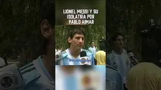 Lionel Messi y su idolatr&iacute;a por Pablo Aimar