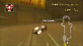 [MKW] Appearently Automatic-Spear can drift sharper than Mach Bike