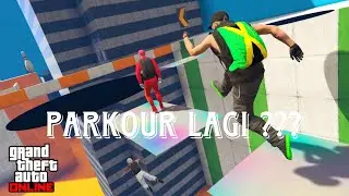 PARKOUR TAK MENJADI ??? - Gta 5 Online (Malaysia) w BangFrostX & Friends