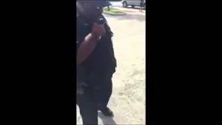 Crazy cop vs disable Veteran..!!!!