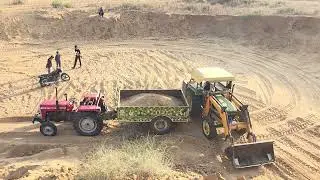 Massey 241 john deere 5310 4x4 rjmt lodar demo #farming #johndeere #trector 