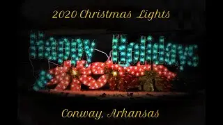 Conway Christmas Lights 2020 (with sound corrected)