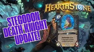 Stegodon Death Knight Evolved: What's NEW? | Hearthstone