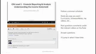 CFA Level 1 Study Group for the December 2012 exam