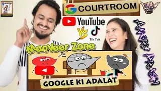 GOOGLE KI ADALAT || YouTube Vs TikTok || Angry Prash || Indian Reaction