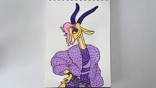ZOOTOPIA 2 &ndash; GAZELLE CHARACTER DRAWING | FULL DRAWING PROCESS