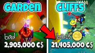 Best Money Spot in Fisch! (Castaway Cliffs vs Carrot Garden)