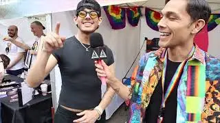 Totally Sober: Exploring West Hollywood Pride's SIZZLE Zone with Joey Bachrach 🌈✨