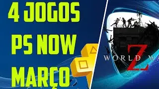 4 NOVOS JOGOS NA PS NOW MAR&Ccedil;O 2021 !!!