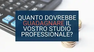 Quanto dovrebbe guadagnare il vostro Studio Professionale - Lorenzo Losi BDM Associati