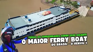 Navio Henvil 1 Maior Ferry Boat do Brasil