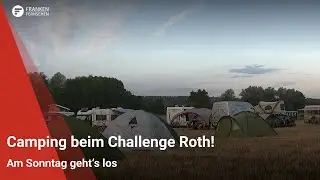 Camping statt Komfort: Beim Challenge Roth wird direkt am Schwimmstart geschlafen