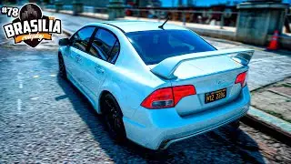 Civic Manual + dando benga em Sandero! - Brasília RP #78