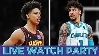 Atlanta Hawks at Charlotte Hornets Live Watch Party Stream