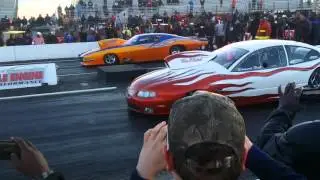 Mr. 5 speed with the win on a red light