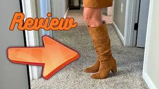 REVIEW - Fall Slouchy Knee-hi Boots