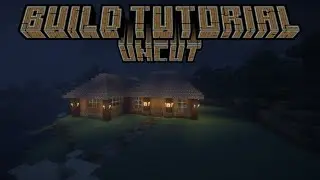 Minecraft Spruce Cabin Build Tutorial UNCUT