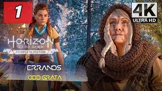 Horizon Zero Dawn Gameplay | (PC/4K 60FPS) | Errands | ODD Grata
