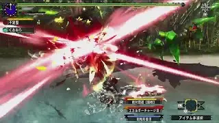 【MHXX】焦電　レンキン剣斧 × コレクト猫　03'26