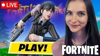 🔴 LIVE! NEW WEDNESDAY SKIN COMING TO FORTNITE ITEM SHOP SOON | Stream
