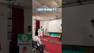 KARWAN&rsquo;24 #AMUKC #dumbcharades #amu #kishanganj #bihar #cultural #education #event #management