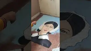 Florence Nightingale Rangoli by Ms Gauri and Ms Charu #nursesday2023 #nurses #nursesday #nursing