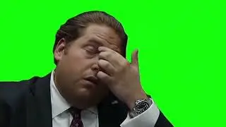 Jonah hill sigh Green Screen