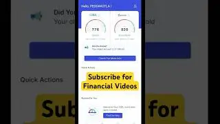 How to check CIBIL Score free using One Score App #cibilscore #cibilreport #onescore