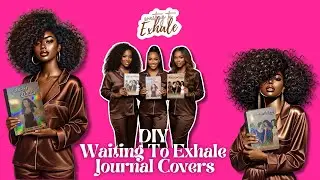Waiting To Exhale Easy DIY Journal Cover Tutorial Composition Notebook
