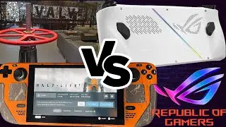 Valve Steam Deck Vs. Asus Rog Ally-Best 2 Handheld PC's Showdown