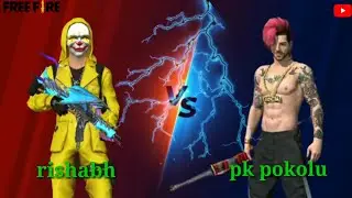 pk pokolu Vs yellow criminal || 1v1 gameplay || garena free fire🔥🔥