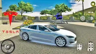 American Luxury Cars Driving Simulator #1 - Tesla Model 3 - Android Gameplay