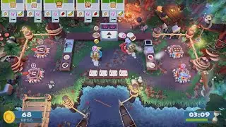 Overcooked 2 Campfire Cook Off 2-3 &ndash; 3 Stars PERFECT
